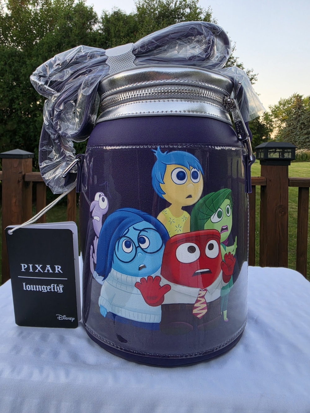 NWT Loungefly Disney's Inside Out- Bottled Up Emotions Crossbody✨️